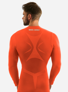 Koszulka męska termiczna długi rękaw Sesto Senso CL40 S/M Pomarańczowa (5904280038126) - obraz 3