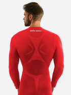 Koszulka męska termiczna długi rękaw Sesto Senso CL40 S/M Czerwona (5904280038157) - obraz 3