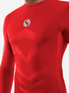 Koszulka męska termiczna długi rękaw Sesto Senso CL40 S/M Czerwona (5904280038157) - obraz 5