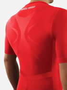 Koszulka męska krótki rękaw Sesto Senso CL39 XXL/XXXL Czerwona (5904280037907) - obraz 6