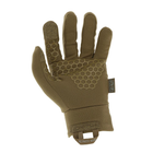 Mechanix рукавички ColdWork Base Layer Gloves Coyote, армійські рукавички, захисні рукавички, сенсорні рукавички - зображення 2