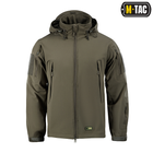 M-tac комплект Shoft Shell куртка с подстёжкой, штаны тактические, перчатки, рюкзак олива 3XL - изображение 4