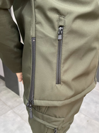 Тактична куртка, Softshell, колір Олива, розмір M, демісезонна флісова куртка для військових Софтшелл - зображення 5