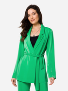 Піджак класичний жіночий Makover K161 XXL Зелений (5905563700365) - зображення 2