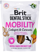 Ласощі для собак Brit Dental Stick Mobility колаген і куркума 251 г (8595602564361) - зображення 1