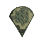Шеврон, нарукавна емблема - Тризуб крапля 79-а бригада, на липучці колір оливковий - зображення 5