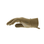 Защитные Перчатки Mechanix ColdWork Base Layer Gloves на флисе / Утепленные Перчатки SoftShell койот размер S - изображение 4