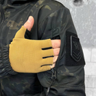 Демісезонна чоловіча Куртка Softshell на флісі з Капюшоном та Липучками під шеврони чорний мультикам розмір 2XL - зображення 6