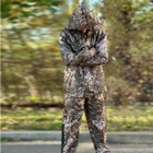 Чоловічий Костюм - Дощовик Куртка + Штани піксель / Водозахисний Комплект розмір M
