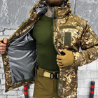 Мужская Зимняя Куртка Softshell с подкладкой OMNI-HEAT / Верхняя одежда с синтепоновым утеплителем пиксель - изображение 4