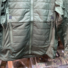 Чоловіча Куртка Level 7 з Мембраною та Пуховим утеплювачем олива розмір XL - зображення 2