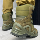 Мужские демисезонные Ботинки Vogel Guard X с Мембраной / Замшевые Берцы на резиновой подошве олива размер 41 - изображение 3