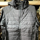 Чоловіча Куртка Level 7 з Мембраною та Пуховим утеплювачем чорна розмір XL - зображення 1