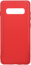 Etui Beline Silicone do Samsung Galaxy S10 Plus Red (5903657570580)