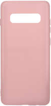 Etui Beline Silicone do Samsung Galaxy S10 Plus Rose gold (5903657570603) - obraz 1