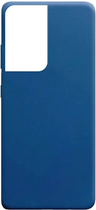 Etui Beline Silicone do Samsung Galaxy S21 Ultra Blue (5903919064475) - obraz 1