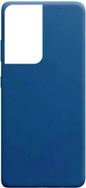 Панель Beline Silicone для Samsung Galaxy S21 Ultra Blue (5903919064475)