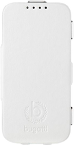 Etui z klapką Bugatti UltraThin Book do Samsung Galaxy S4 mini White (4042632083316) - obraz 1