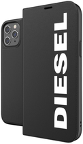 Чохол-книжка Diesel Booklet Case Core для Apple iPhone 12 Pro Max Black-white (8718846084970)