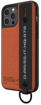 Etui Diesel Handstrap Case Utility Twill do Apple iPhone 12 Pro Max Black-orange (8718846088473) - obraz 4