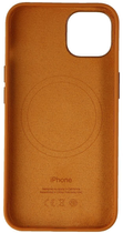 Панель Apple MagSafe Leather Case для Apple iPhone 13 Brown (194252779842) - зображення 3