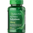 Витамины Puritan's Pride Selenium 200 мкг 250 таблеток