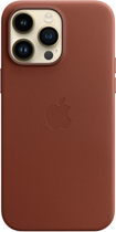 Etui Apple MagSafe Leather Case do Apple iPhone 14 Pro Max Umber (194253345787) - obraz 1