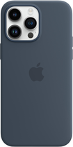 Панель Apple MagSafe Silicone Case для Apple iPhone 14 Pro Max Storm Blue (194253416715) - зображення 1