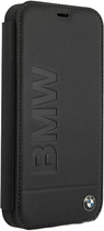 Etui z klapką BMW Signature do Apple iPhone 12 mini Black (3700740492093) - obraz 2