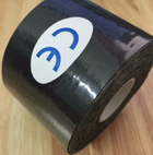 Кінезіо тейп еластична адгезивна стрічка з бавовни BOOB Tape Тейпування Груди 5 см х 5 м чорний - изображение 2
