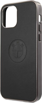 Etui BMW Leather Emboss do Apple iPhone 12 Pro Max Black (3666339011123) - obraz 3
