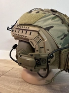 Тактичні навушники HD-16 на шолом FAST Noise Reduction Tactical Headset - изображение 3