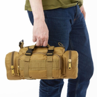 Тактична сумка Tactical 5L поясна/ плечова/ армійська/ нагрудна - зображення 14