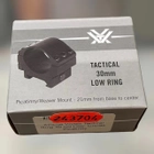 Кріплення для оптики – кільце Vortex Tactical Ring 30 mm, Low (TRL), Picatinny, кільце для прицілу 30 мм низьке (243704) - зображення 1