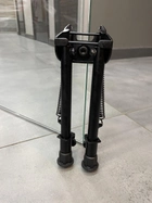 Стрелковые сошки Leapers UTG® TL-BP88, резиновые ножки, высота 20-30 см на планку Weaver/Picatinny, антабку (241664) - изображение 3