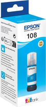 Чорнильниця Epson EcoTank 108 Cyan 70 ml (8715946712345)