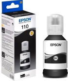 Tusz Epson EcoTank 110 Pigment black 120 ml (8715946662213) - obraz 1