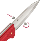 Нож Victorinox Evoke Alox 136 мм 5 функций темляк Рифленный серый (0.9415.D26) - изображение 8