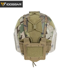 Кавер Idogear для тактического шлема с карманом для батареи размер L Мультикам - изображение 5