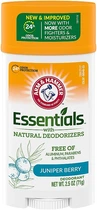 Прозрачный дезодорант без металлов - Arm&Hammer Essentials Deodorant Natural Deodorizers Juniper Berry 71g (1194985-135430)