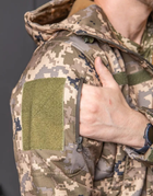 Куртка чоловіча піксель Soft shell демісезонна Водонепроникна (на блискавці з капюшоном) 4XL - зображення 5