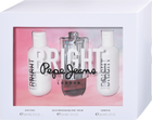 Zestaw upominkowy Pepe Jeans Bright For Her Woda perfumowana 30 ml + Balsam do ciała 60 ml + Żel pod przysznic 60 ml (8436581949254) - obraz 1