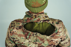 Військовий костюм Soft Shell штани куртка Single Sword з подвійним флісом мультикам L - зображення 7