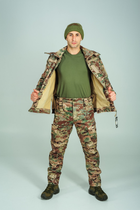 Военный костюм Soft Shell штаны куртка Single Sword с двойным флисом мультикам XL - изображение 5