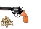 Револьвер флобера Zbroia Profi 4,5 Черный / Дерево + 50 Sellier & Bellot - изображение 1