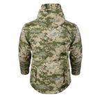 Куртка Vik-Tailor Outdoor Tactical SoftShell ММ-14 піксель ЗСУ 4XL - зображення 3