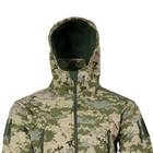 Куртка Vik-Tailor Outdoor Tactical SoftShell ММ-14 піксель ЗСУ 4XL - зображення 5