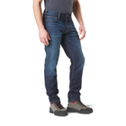 Штани тактичні джинсові 5.11 Tactical Defender-Flex Slim Jeans Dark Wash Indigo W33/L32 (74465-649) - изображение 2