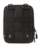 Підсумок тактичний на сумку, рюкзак, пояс, органайзер, аптечка EDC Protector Plus A007 Black - зображення 6