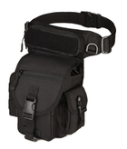 Сумка тактична набедрена (Leg-Bag) EDC Protector Plus K314 black - зображення 1